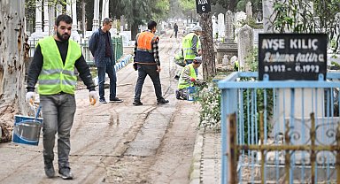 İzmir'de Bornova ve Büyükşehir iş birliğiyle bayram temizliği