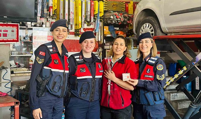 Jandarma, kadınları unutmadı