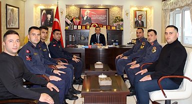 Jandarma personellerine başarı belgesi