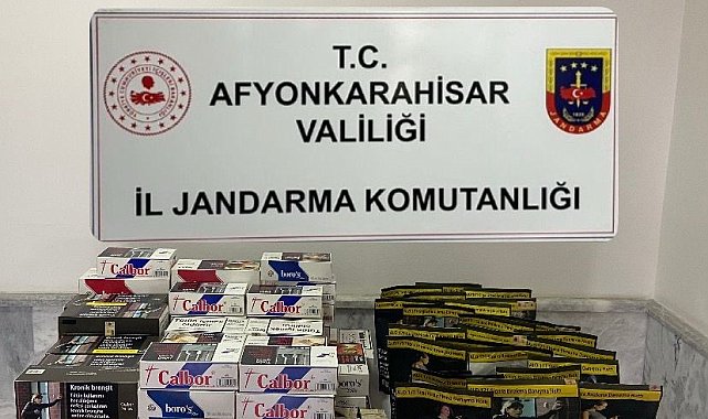 Jandarmadan kaçak tütün operasyonu