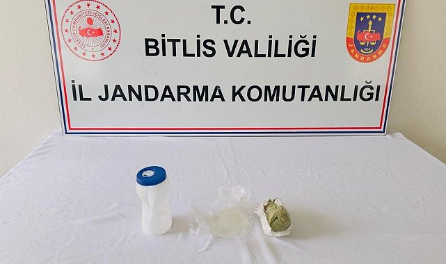 Jandarmadan uyuşturucu operasyonu
