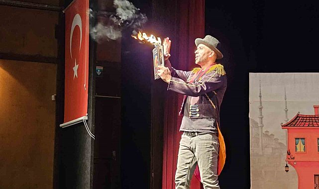 Jonglör ekibi şovları çocukları heyecana boğdu