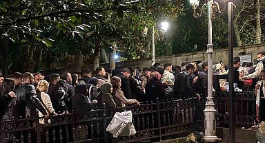 Kadir Gecesi'nde Yuşa Tepesi'ne ziyaretçi akını