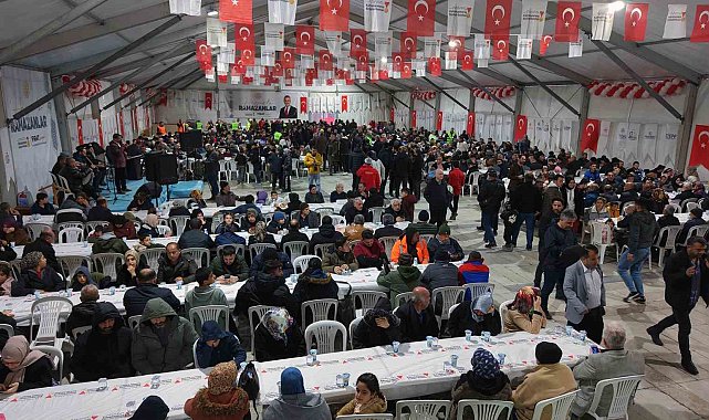 Kahramanmaraş'ta binler gönül sofrasında buluştu