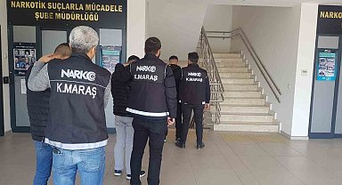 Kahramanmaraş'ta uyuşturucu taciri 4 şüpheli tutuklandı