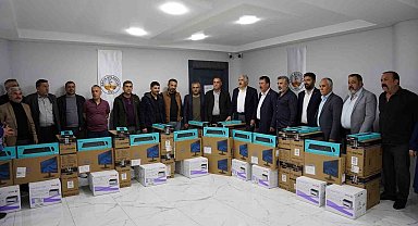 Kahta Belediyesi'nden muhtarlara teknolojik destek