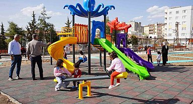 Kahta'da bayram hediyesi yeni yaşam alanları