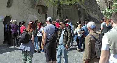 Kapadokya'ya da yılın ilk iki ayında ziyaretçi sayısı yüzde 10 arttı