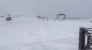Karabük'te kar yağışı