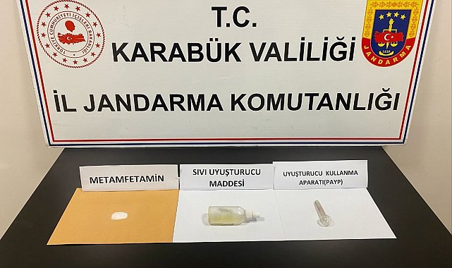 Karabük'te uyuşturucu operasyonları: 4 gözaltı