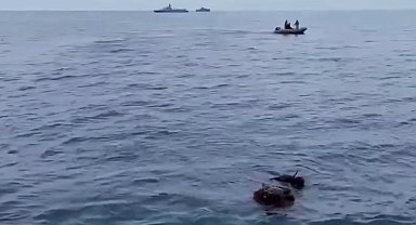Karadeniz'de mayın tespit edildi! SAS timi etkisiz hale getirdi