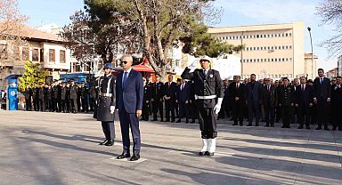 Karaman'da Çanakkale Zaferi'nin 110'uncu yıl dönümünde şehitler anıldı