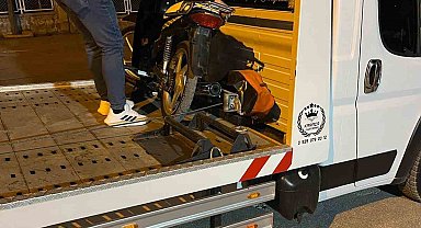 Karapınar'da motosiklet denetimleri