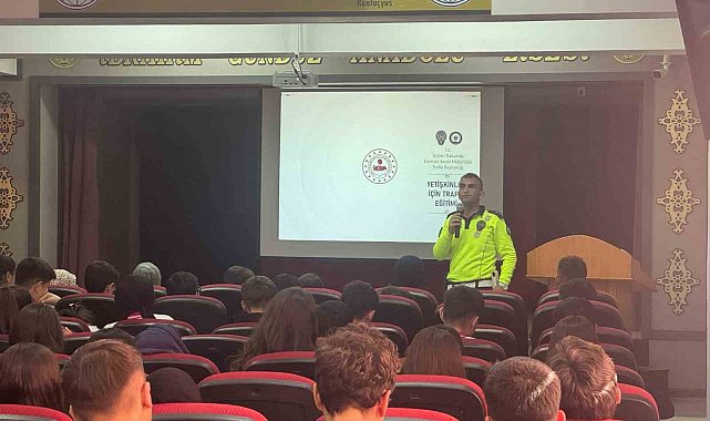 Karapınar'da öğrencilere trafik bilinci kazandırılıyor