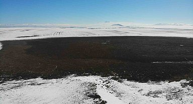 Kars Kuyucuk Kuş Gölü bataklığa döndü