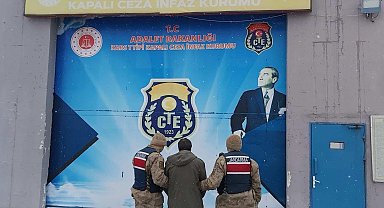 Kars'ta 11 yıl hapis cezası bulunan 1 kişi yakalandı