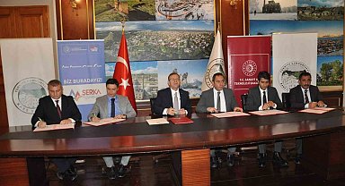 Kars'ta 19 milyonluk projenin sözleşmesi imzalandı