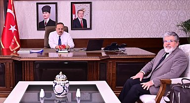 Karya Farma HBX Ar-Ge Kurucusu Başlık, Vali Yakup Canbolat'a çalışmaları hakkında bilgi verdi