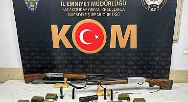Kastamonu'da 3 adet silah ele geçirildi: 2 gözaltı