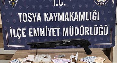 Kastamonu'da bir evde yapılan aramada uyuşturucu yakalandı