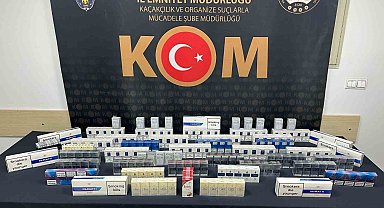 Kastamonu'da gümrük kaçağı 448 paket sigara ele geçirildi