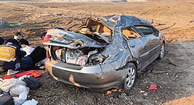 Kastamonu'da otomobil su kanalına uçtu: 4 yaralı