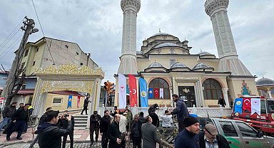 Kastamonu'da vatandaşlara fidan dağıtıldı