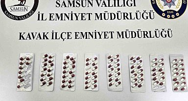 Kavak'ta uyuşturucu operasyonu: 3 gözaltı