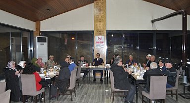 Kaymakam Demirtaş, şehit ve gazi aileleriyle iftarda buluştu