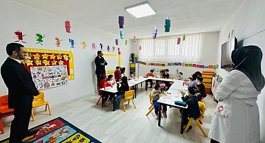 Kaymakam Enver Özderin'den Fetih 4-6 Yaş Kur'an Kursu'na Ziyaret