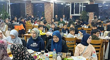 Kaymakam Güldoğan, Kur'an Kursu öğrencileriyle iftar yaptı