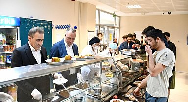 Kaymakam Memiş, öğrencilerle iftarda bir araya eldi