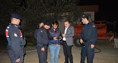 Kaymakam Odabaş'tan düzensiz göç ve göçmen kaçakçılığı denetimi
