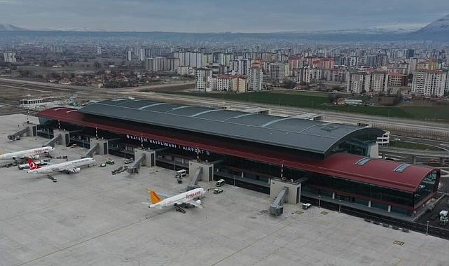 Kayseri Havalimanı'nda Şubat ayında 178 bin 240 yolcuya hizmet verildi