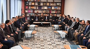 Kayseri protokolü kanaat önderleriyle buluştu