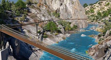 Kazankaya Kanyonu turizme kazandırılıyor