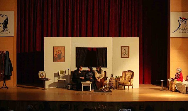 KBÜ'de kadınların zorluklarını sanat yoluyla sahneye taşıdılar