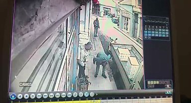 Kedinin tezgahtan balık alması kamerada