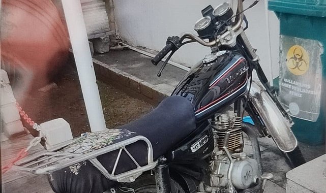 Keşan'da polisin durdurup incelediği motosiklet çalıntı çıktı