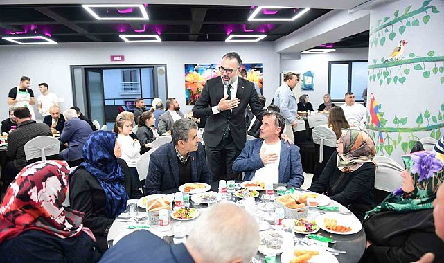 Kestel Belediyesi'nden muhtarlarla iftar buluşması