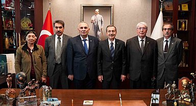 Kimya mühendislerinden Başkan Ataç'a ziyaret
