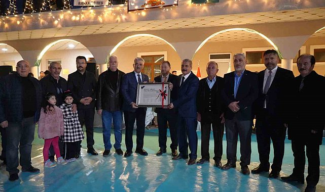 Kırıkkale Valisi Makas'a "Devlet-Millet Dayanışması Ödülü"