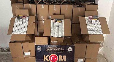 Kırıkkale'de kaçakçılık operasyonu: 6 gözaltı