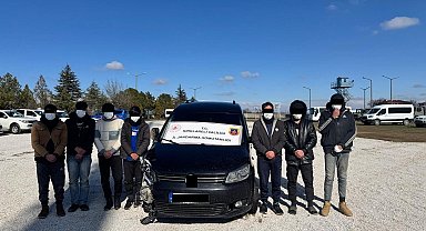 Kırklareli'nde 45 düzensiz göçmen yakalandı