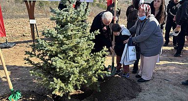 Kırklareli'nde down sendromlular için fidan dikildi