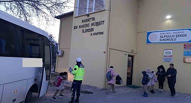 Kırklareli'nde okul servisleri denetlendi