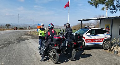 Kırklareli'nde trafik denetimi: 290 sürücüye işlem yapıldı