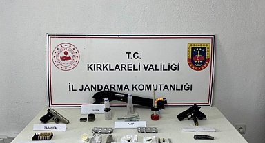Kırklareli'nde uyuşturucu operasyonu: 13 gözaltı