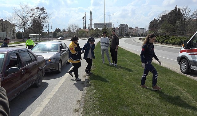 Kırklareli'nde zincirleme trafik kazası