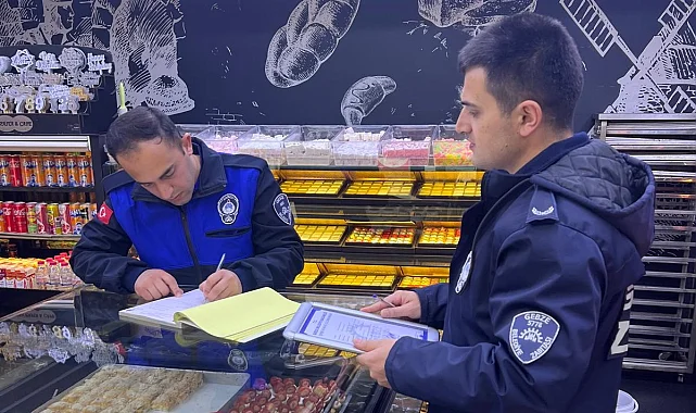 Kocaeli Gebze Zabıtasından bayram denetimi